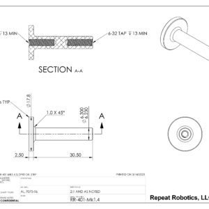 Repeat Drive Axle Mk2 (2pcs)