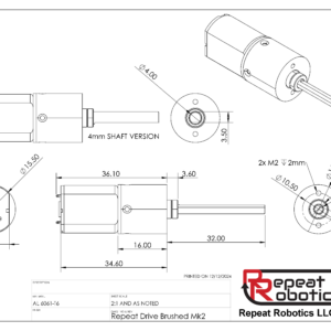Repeat Mini Brushed Mk2 (1pcs)