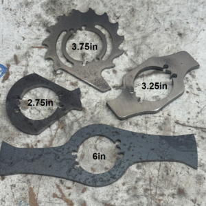 Hubmotor weapon blades